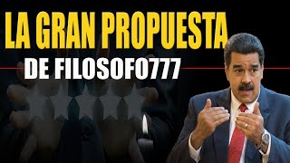 🔴 👉 👉 LA GRAN PROPUESTA DE FILOSOFO777 ✔️ ✔️ ✔️ SUBTITULADO [upl. by Acilegna]