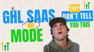 TRUTH About GoHighLevel SaaS Mode What They Dont Telling You [upl. by Hartmann610]