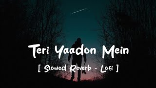 TERI YAADON MEIN Slowed Reverb lofi next lofinext [upl. by Leod293]