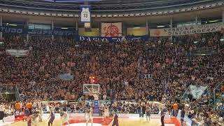 Il tifo del Paladozza unico in Italia Fortitudo vs Casale Monferrato [upl. by Brufsky]