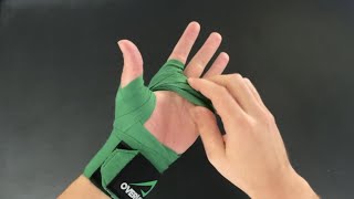 Perfect Hand Wrapping for Boxers  StepbyStep Guide  Overlord [upl. by Nahgaem]