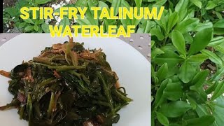 WATERLEAF Recipe talinum [upl. by Sacttler]