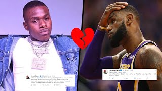 Celebrities react to Kobe Bryants death [upl. by Jayme]