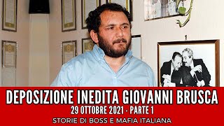 DEPOSIZIONE INEDITA BRUSCA Il boss Riina era abilissimo Nino Madonia avrebbe fatto una brutta fine [upl. by Adamok]