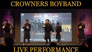 Crowners  live performance  Dari mogi  Muscle Factory Classic  CrownersBoyBandBhutanOffical [upl. by Nyleaj]