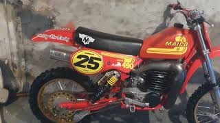 1981 maico 490 mega 2 mx bike [upl. by Mirabel720]