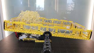 Strandbeest On a SeeSaw  LEGO NXT  Theo Jansen  3D print  passive walking  leg mechanism [upl. by Yves]