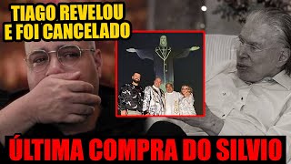 TIAGO ABRAVANEL REVELA ÚLTIMA COMPRA DO SILVIO SANTOS E É CANCELADO [upl. by Noy402]