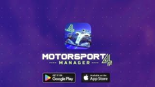 Motorsport Manager 4  Launch Trailer [upl. by Hamid122]