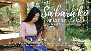 Rinu Tangalayuk  SABARAKO UNTAYAN KALEKU Official Music Video  Lagu Toraja Terbaru [upl. by Rebba196]