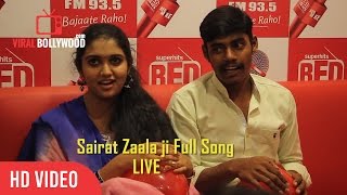 Rinku Rajguru Singing Live  Sairat Zaala ji Song  Sairat Movie  RED FM 935 [upl. by Melia]