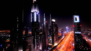 Dubai  Sheikh Zayed Road Time Lapse [upl. by Frere]