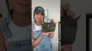 Longchamp le pliage mini bag longchamp longchamplepliage unboxing [upl. by Anika]