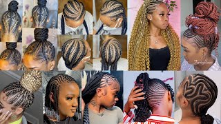 New amp Latest 2024 Braids Hairstyles for Black Women  Best Braiding Hairstyles for Beautiful Ladies [upl. by Haman911]