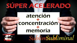 Audio subliminal para ESTUDIAR Y MEMORIZAR RÁPIDO [upl. by Kallick11]