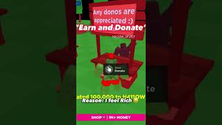 Top 5 Best Donation Games In Roblox [upl. by Ajssatan]