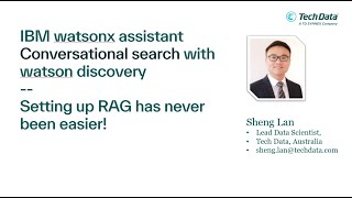 IBM watsonx RAG with conversational search  Setting up RAG has never been easier [upl. by Farrand691]