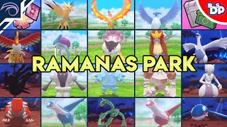 LEGENDARY GUIDE to RAMANAS PARK in Pokemon Brilliant Diamond and Shining Pearl [upl. by Rehpotsyrk]