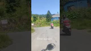 Pokhara travels to motorbike shots virlvideo travel fewalake nature [upl. by Philip497]