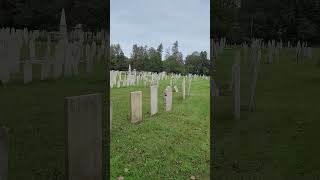 Revolutionary War Burial Mound  Battle of Saratoga  Salem NY cemetery [upl. by Gloria]