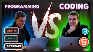 Programming vs Coding  Whats the difference [upl. by Burn708]