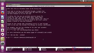 How to schedule a Cron Job to run a script on Ubuntu 1604 [upl. by Cello]