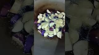 Terong goreng shortvideo food [upl. by Mulac347]