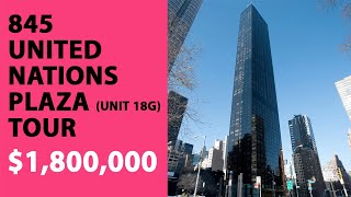 NYC Apartment Tour  845 United Nations Plaza New York City [upl. by Lia642]