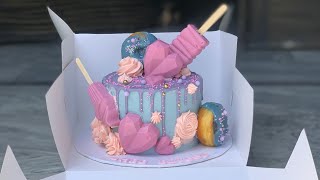 Pretty Cake with Cakesicles [upl. by Barker]