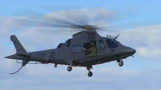 RNZAF Agusta A109 training helicopter [upl. by Nesto]