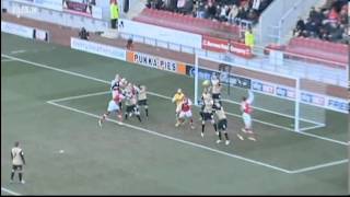 Rotherham v leyton orient football league show feature 010214 [upl. by Aihsenak235]