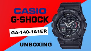 Casio GShock GA1401A1ER Unboxing HD [upl. by Nikal]