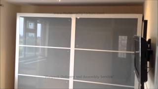 IKEA Pax Lyngdal Sliding Door Wardrobes [upl. by Aihsetal]