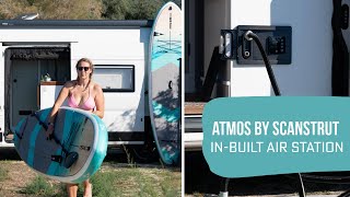 ATMOS by Scanstrut  Inbuilt air compressor for boats and vanlife [upl. by Donell999]