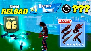 OG Fortnite Reload  All EXOTIC Weapons In One Game  Victory Royale [upl. by Groves]