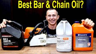 Which Chainsaw Bar amp Chain Oil is Best Lets Find Out [upl. by Aitenev895]