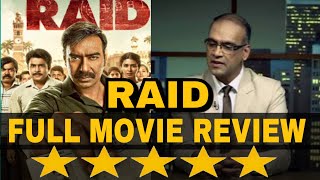 Raid Honest Movie Review  Full Movie Review  Hit or Flop  Ajay Devgan  Ileana D’cruz  Saurabh S [upl. by Anchie]