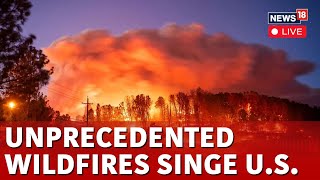 California Wildfire LIVE  California Wildfire 2024  Californias Largest Wildfire Explodes  N18G [upl. by Hammer]