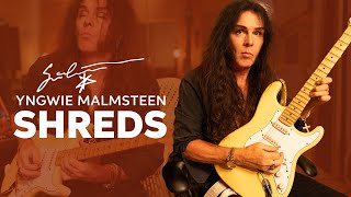 Yngwie Malmsteen SHREDS on His NEW MXR Signature Overdrive Pedal [upl. by Shoemaker374]