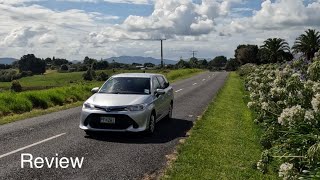 Corolla Fielder Hybrid 2016 Review [upl. by Dolph257]