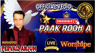 NEW GHAZAL 2024 PAAK ROOH A ll Live SING IN ll Practice Time Tech Students by WorshipperPervaizanjum [upl. by Nibot]