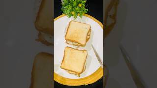 QuickampEasy Bread Egg Sandwich 😋shortvideo sandwich snacks recipe [upl. by Sassan]