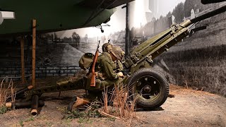 75mm Pack Howitzer at the US Army Airbourne Special Operations museum [upl. by Weingarten735]