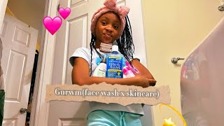 Gurwmface wash skincare [upl. by Imuy710]