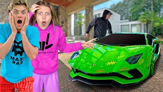 We CAUGHT the person who STOLE CARTER SHARER Lamborghini SUPERCAR [upl. by Leizo227]