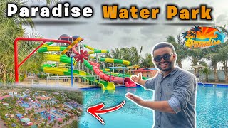 Paradise Water Park Karachi  Pakistan Biggest water Park  2024  Vlog  Karachi  Picnic [upl. by Ahsyen831]