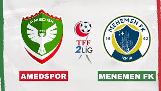 Amedspor  Menemen Fk CANLI [upl. by Darraj]