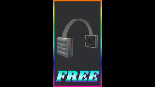 Roblox  How To Get Free Headphones [upl. by Franckot]