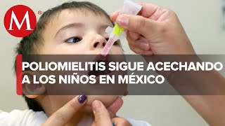 Más de 740 mil niños desprotegidos contra poliomielitis en México OPS [upl. by Sivrahc719]