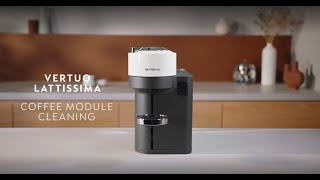 Nespresso Vertuo Lattissima  Coffee Module Cleaning [upl. by Rajewski]